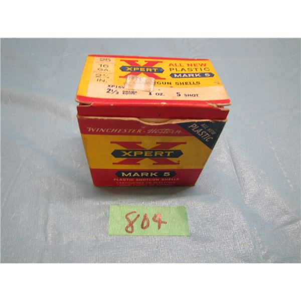 part box of 16 gauge ammunition