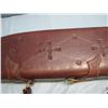 Image 10 : Leg of mutton leather gun case ; carring handle broken