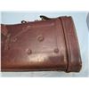 Image 7 : Leg of mutton leather gun case ; carring handle broken