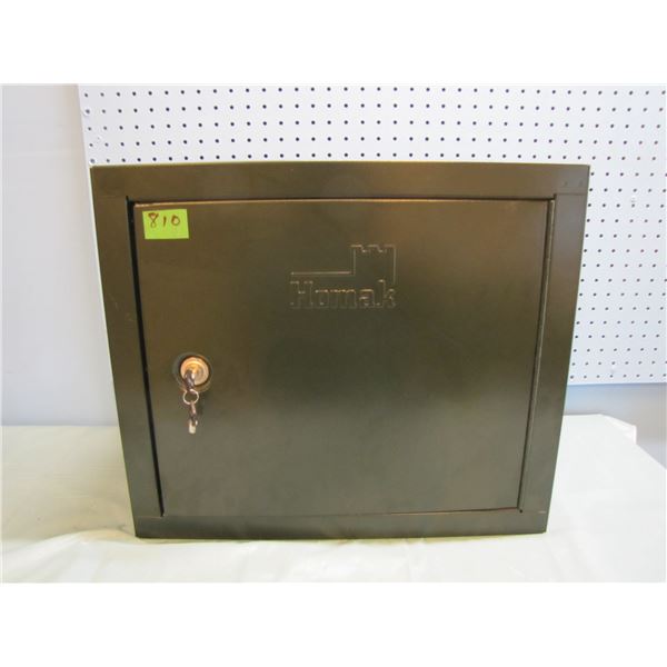 Homak gun case with two keys