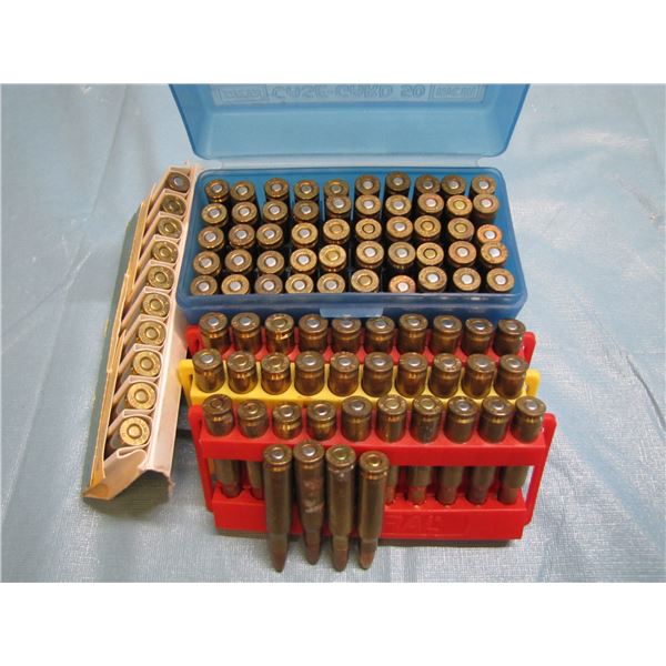 Lot of miscellaneous 308 win ammo ; some are reloads some are factory
