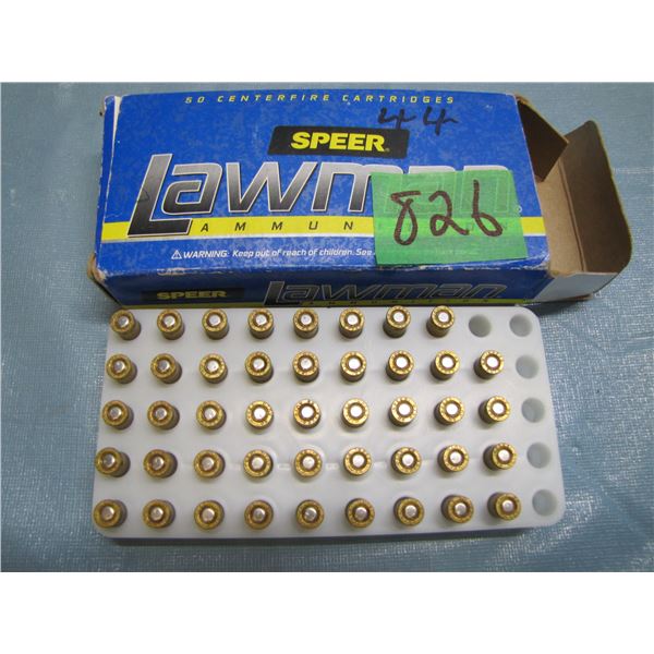 Partial box of 25 auto ammunition