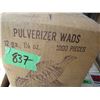 Image 1 : Box of 12 gauge pulverizer wads