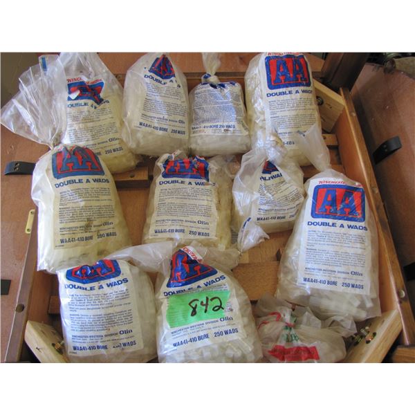 Lot of 410 gauge wads