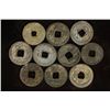 Image 2 : 10 ASIAN/CHINESE CASH COINS