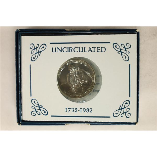 1982-D GEORGE WASHINGTON UNC SILVER HALF