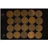 Image 1 : 20 ASSORTED INDIAN HEAD CENTS: 1901-1908