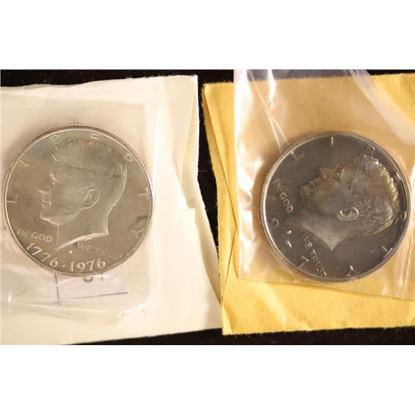 1976-S & 1977-S PROOF KENNEDY HALF DOLLARS