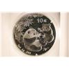 Image 1 : 2009 CHINA 10 YUAN SILVER PANDA COIN PROOF LIKE