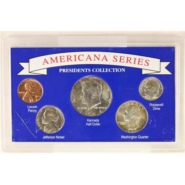 AMERICANA SERIES PRESIDENTS COLLECTION CONTAINS: