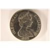 Image 2 : 1980 ISLE OF MAN "QUEEN MOTHER" 1 CROWN (BU)COIN