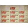 Image 2 : 10 POLISH 100 ZLOTYCH CRISP UNC BILLS. 1 SET OF 3