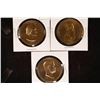 Image 1 : 3 BRLILLIANT UNC METAL PESIDENTIAL ROUNDS: EACH