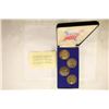 Image 1 : 4 BICENTENNIAL COMMEMORATIVE MEDALLION SET,