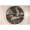 Image 1 : 2015 CANADA SILVER $50 BRILLIANT UNC COIN IN HARD