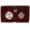 Image 1 : 1992-D US OLYMPIC 2 COIN SET CONTAINS: UNC $1