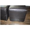 Image 3 : Ottoman stools (2) 16" x 16"