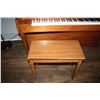 Image 4 : Piano with bench 60" W x 42" T