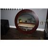 Image 2 : Wood framed mirror 31" x 32"