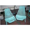 Image 1 : Outdoor wooden chairs (3)