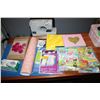 Image 1 : Dividers, portfolios, children's colouring books, misc items