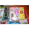 Image 2 : toys, colouring books (new), mailing labels, misc items