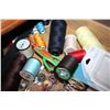 Image 6 : Sewing accessories (threads, scissors, pins misc)