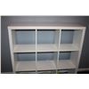 Image 2 : White organizing shelf (43.5" x 43.5" x 11.5")