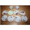 Image 1 : saucers and teacups (10 pieces)