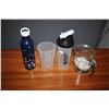 Image 1 : Stainless steel water bottles, blender bottle misc