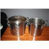 Image 1 : Stainless steel pots (2)