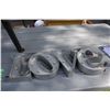Image 1 : Light up love sign 24"