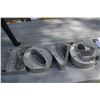 Image 2 : Light up love sign 24"