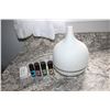 Image 2 : Essential oil diffuser with oils (working)