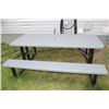 Image 1 : Foldable picnic table - 6' Long
