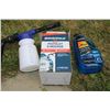 Car washing foamer kit with car washing solution (working)
