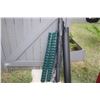 Image 1 : Green plastic fencing, weed barrier, roofing paper