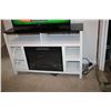30.5" T x 46" W Fireplace TV stand unit