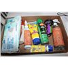 Image 1 : Face masks, sanitizer, bug spray, sunscreen