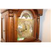 Image 2 : Vintage grandfather clock - 22" W x 13.75" D x 84.5" T (working - call chimes work)