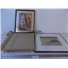 Image 1 : Paper Cutter and (2) Framed Pictures