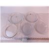Image 1 : (5) Vintage Glass Pie Plates