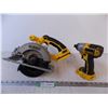 Image 1 : Dewalt Hammer Drill & Circular Saw