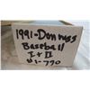 Image 3 : 2X the Bid Price - 1991 Baseball cards