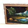 Image 2 : *Framed Velvet Painting (49.5x26.25)