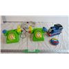 Image 1 : (2) Sesame Street phone's + Thomas the train with remote controller