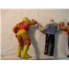 Image 4 : (4) LJN rubber wrestlers