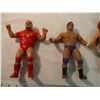 Image 2 : (4) LJN rubber wrestlers