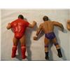 Image 4 : (4) LJN rubber wrestlers