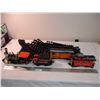 Image 1 : Denver Express train + car and track (plastic)